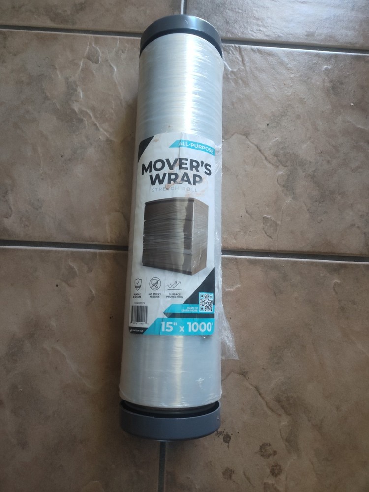 Pratt Retail Movers Wrap 15" x 1000' Stretch Roll