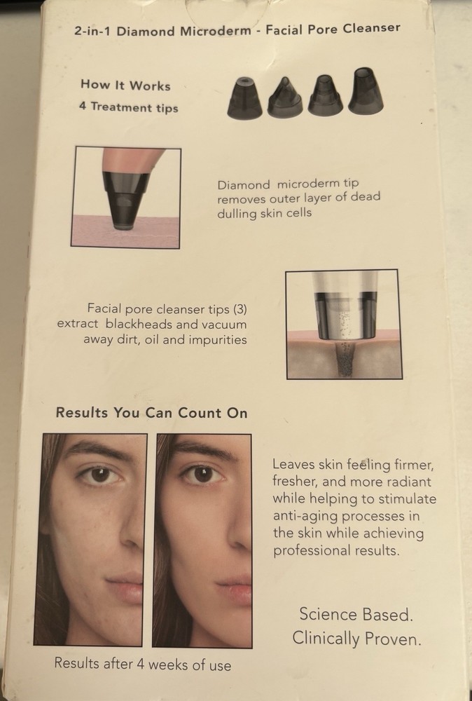SPA SCIENCES~ MIO Pore Extraction & Diamond Skin Resurfacing System