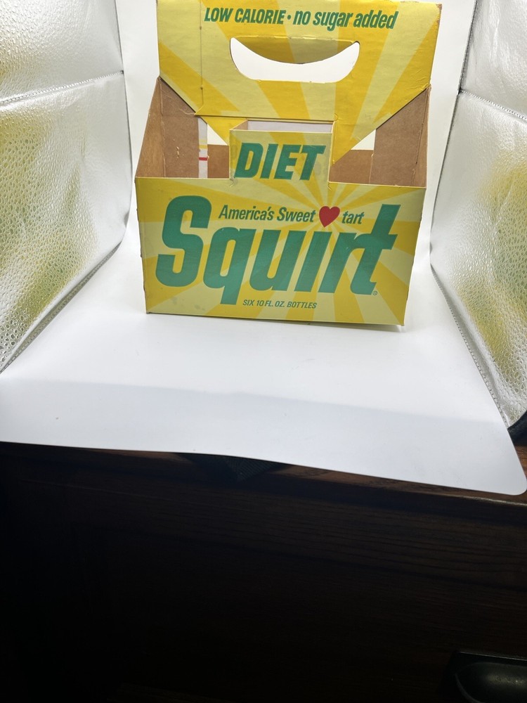 Diet Squirt Paper six pack carrier
