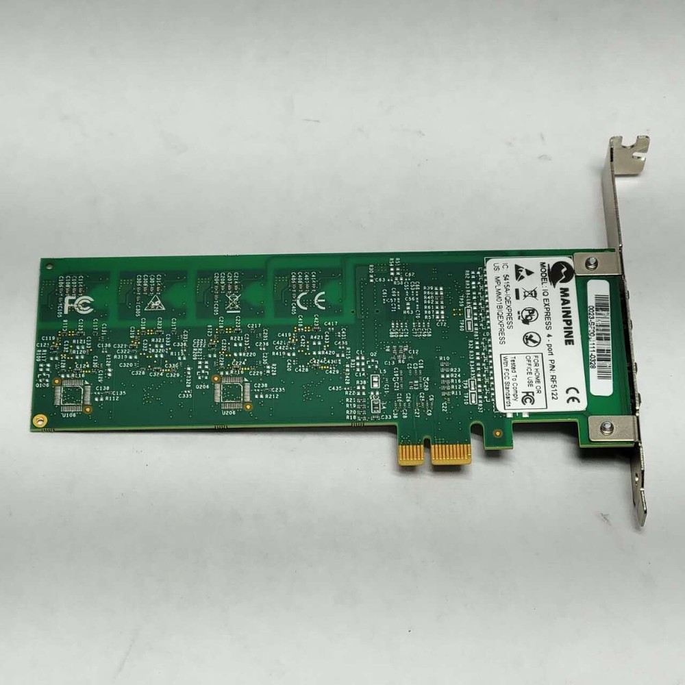 Mainpine RF5122 4-Port Intelligent Fax Board IQ Express High Profile
