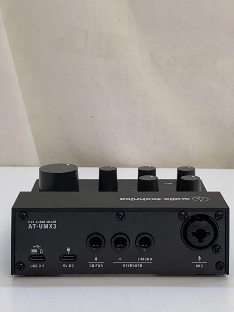Audio-technica Mixer At-umx3 Audio Interface Used
