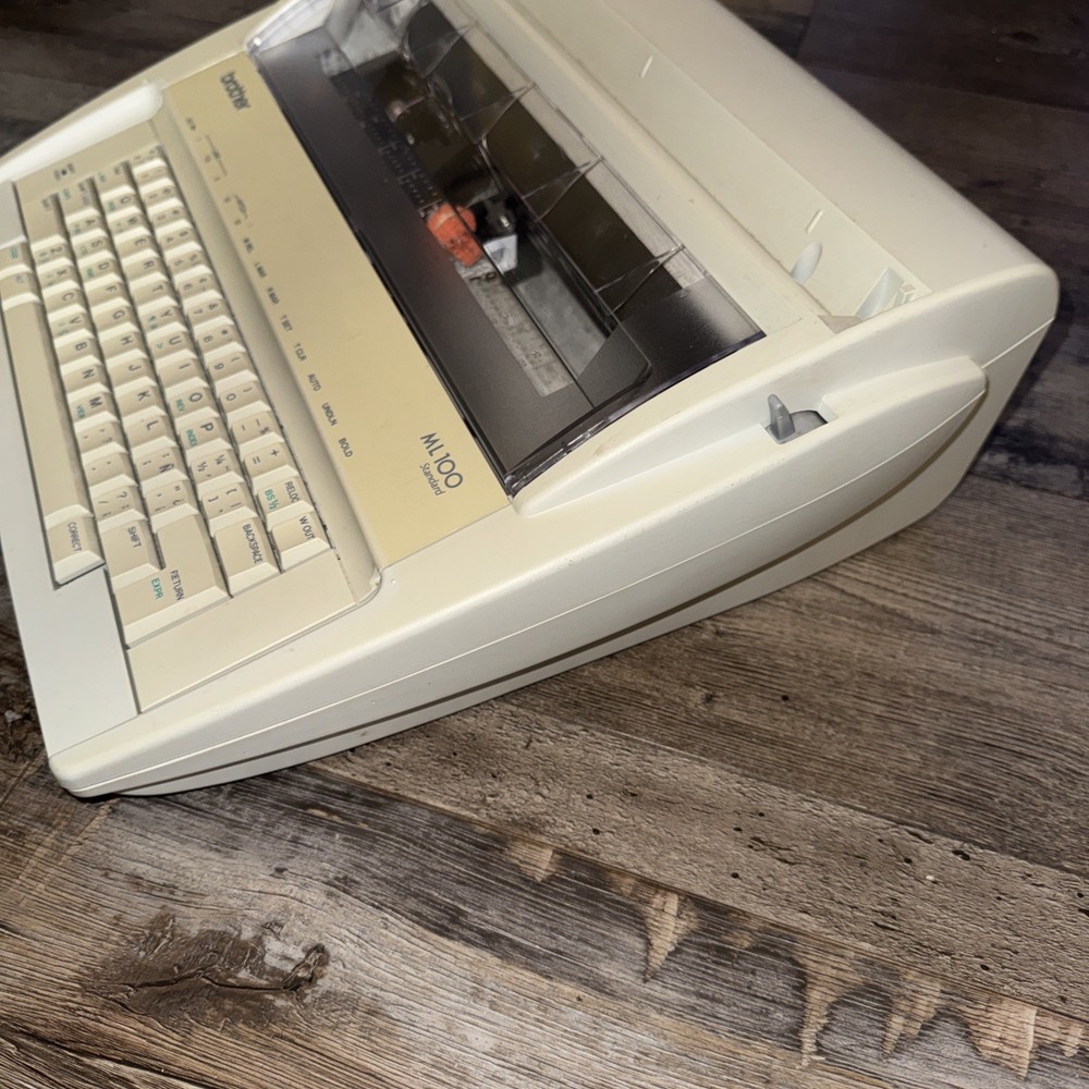 Brother Model ML-100 Standard Daisy Wheel Electric Typewriter