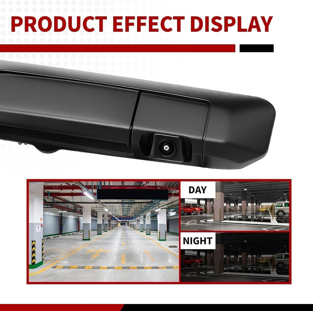 2005-2014 Tacoma Tailgate Handle Rear View Backup Camera–Compatible