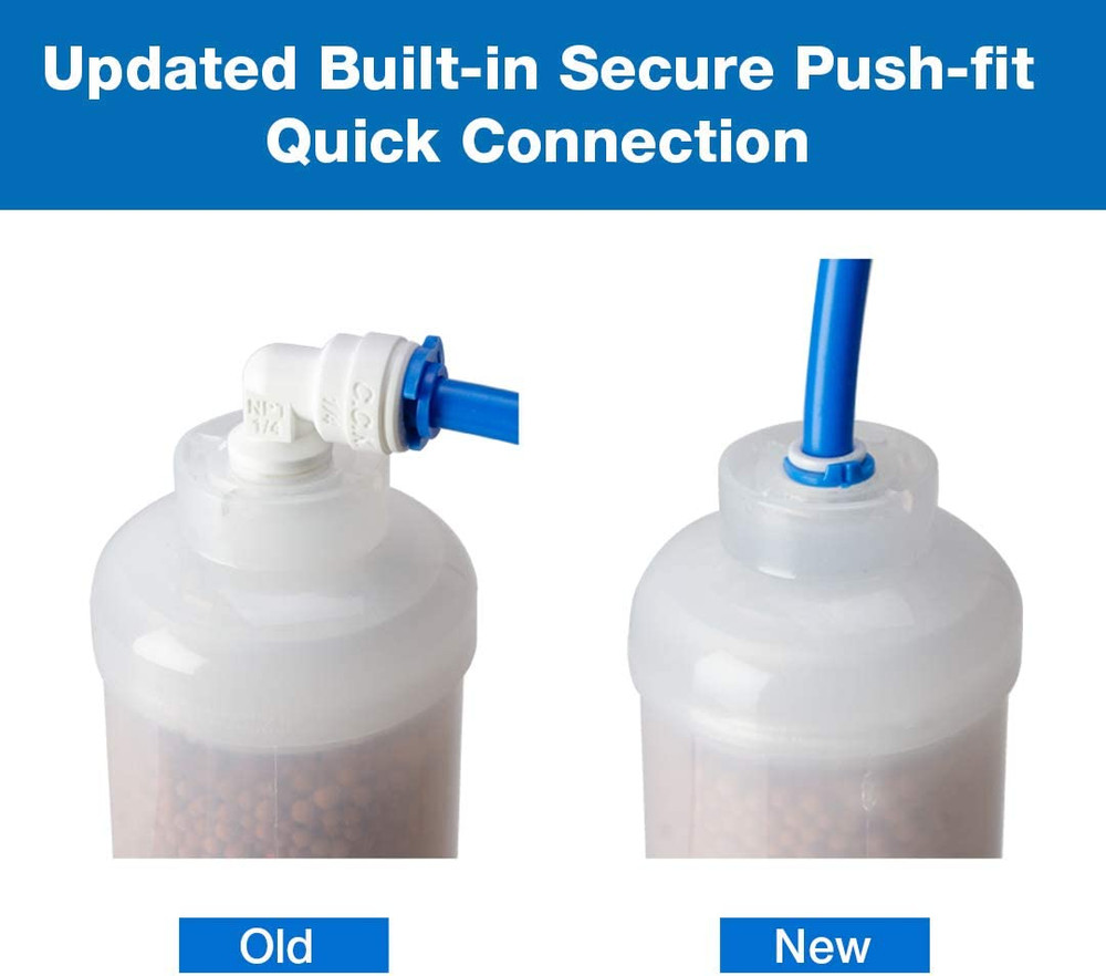 FA15 Alkaline Water Filter Cartridge for Reverse Osmosis RO System 3-Layer 10...