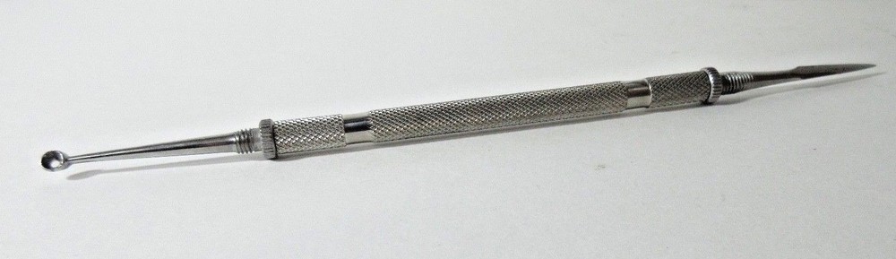 Princess Care Solo SS Blackhead Whitehead Remover Extractor Spoon + Lance Face