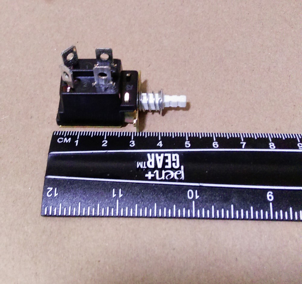 NEW 4pin AT Computer PC Case Self-Locking On/Off Push Button Power Supply Switch