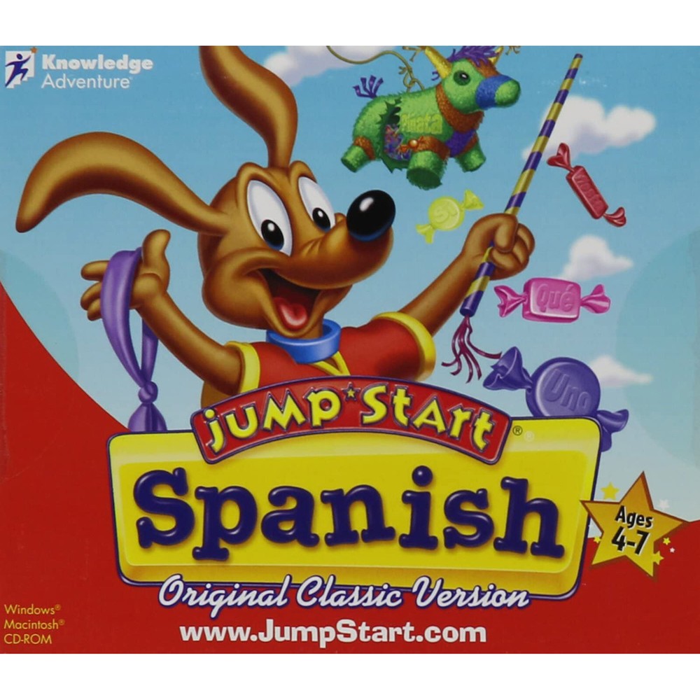 JumpStart Spanish Children's Language Learning Software