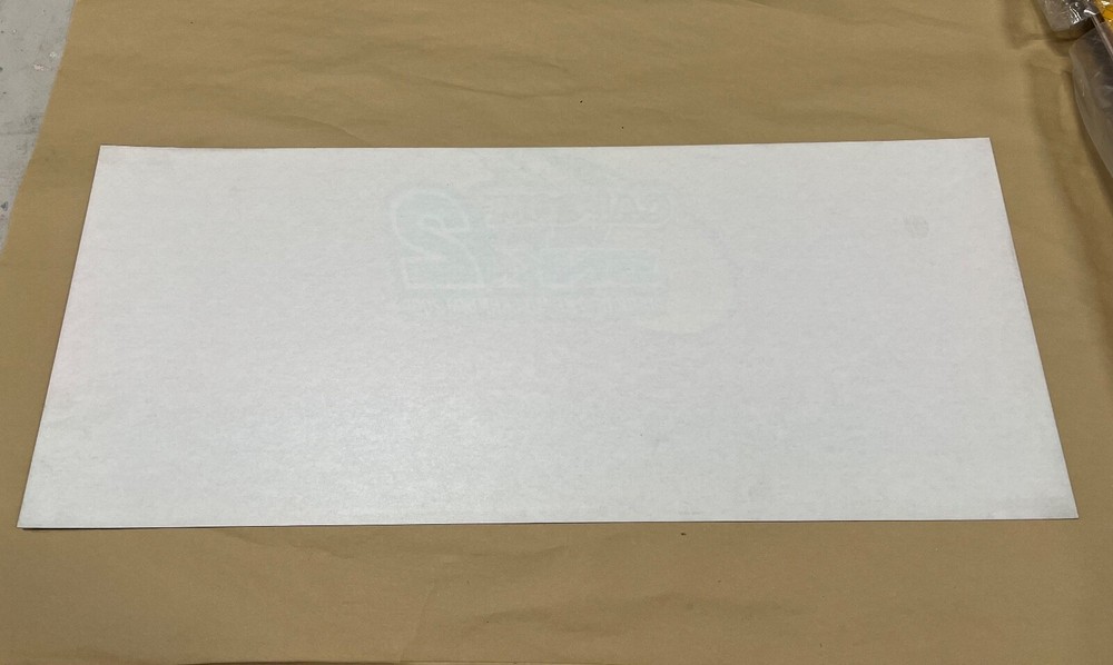 NOS Capcom vs SNK 2 Arcade CONTROL PANEL OVERLAY - 12" x 29"