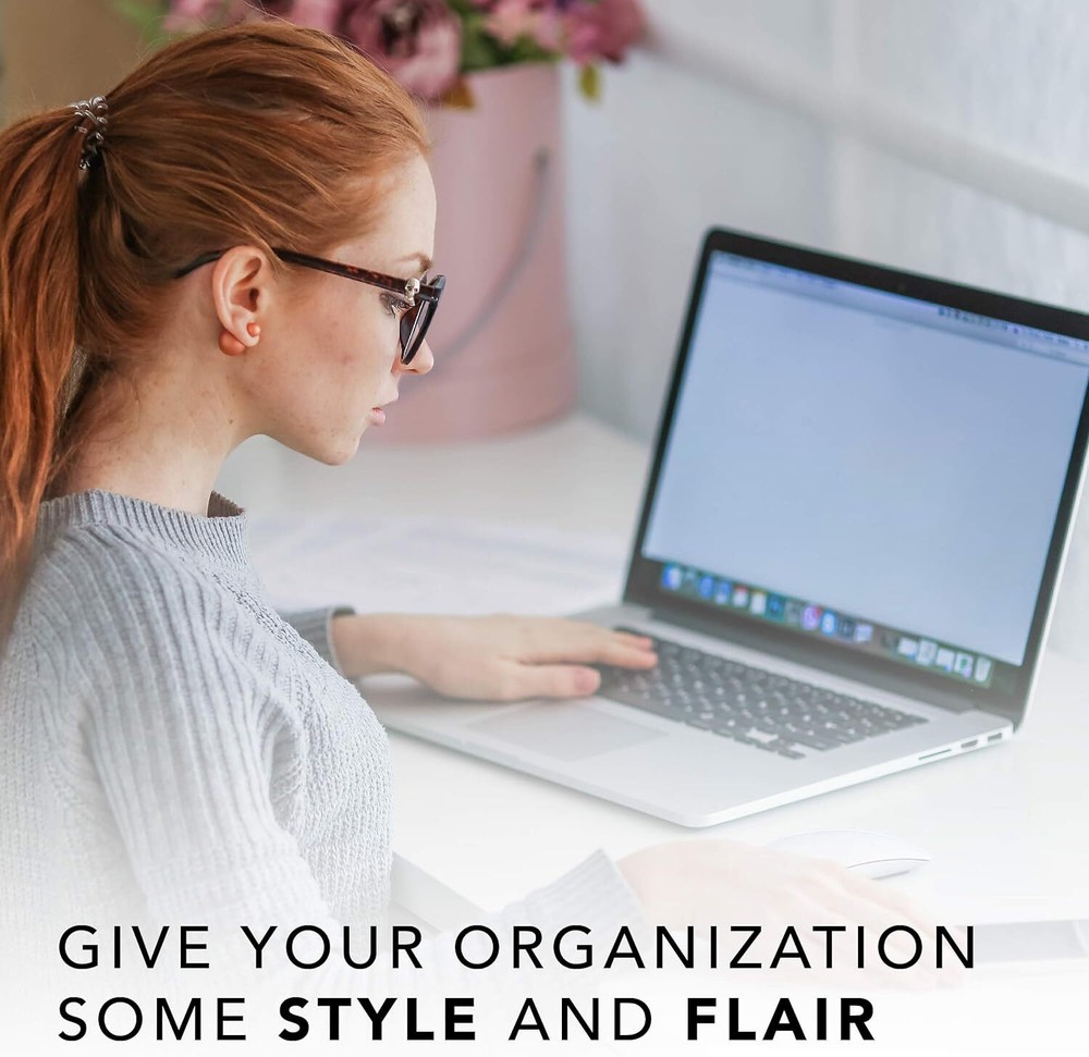 Graphique Hustle File Folder Set – Includes 9 Folders and 3