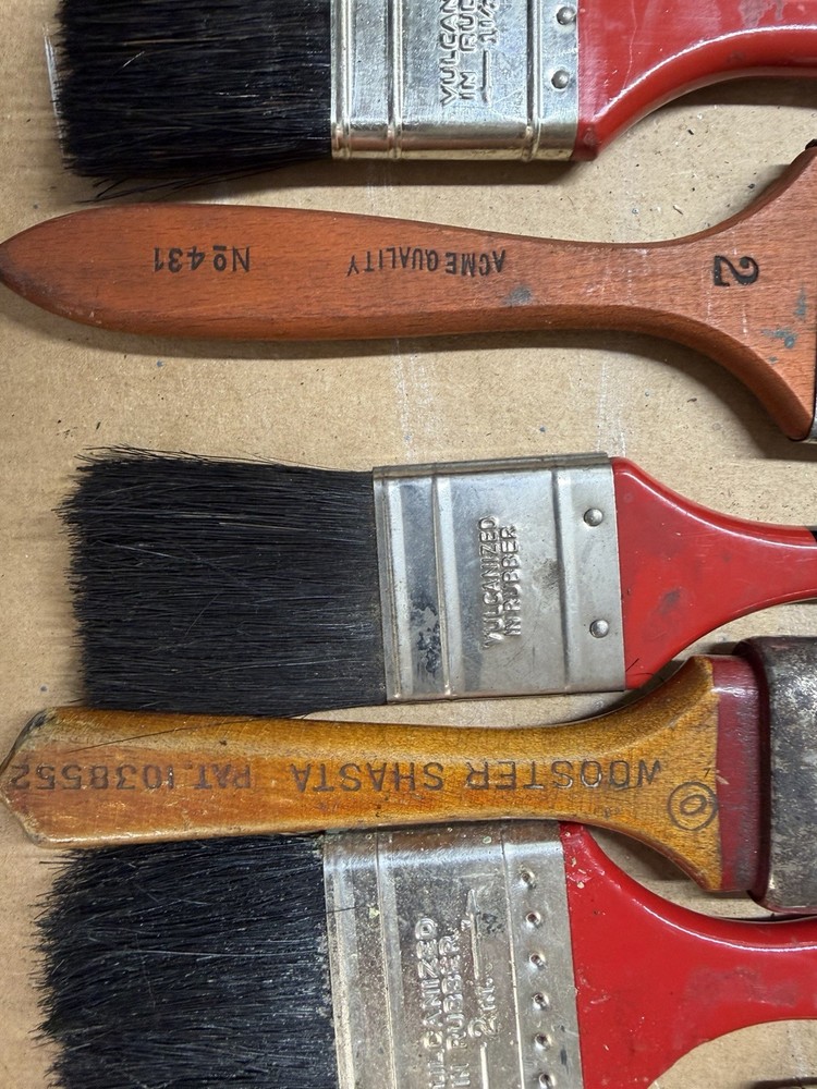 Vintage Paint Brush Lot