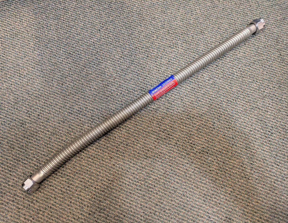 Brasscraft SWB00-24N 24" 3/4" FIP x 3/4" FIP S Steel Flex Water Heater Connector