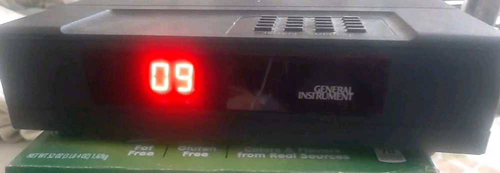 vintage cable tv box