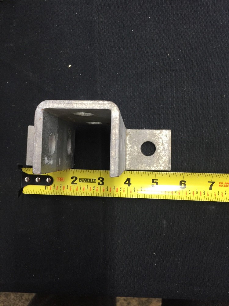 2- NEW - POWERSTRUT POST BASE, 2 hole FREEE SHIPPPPING