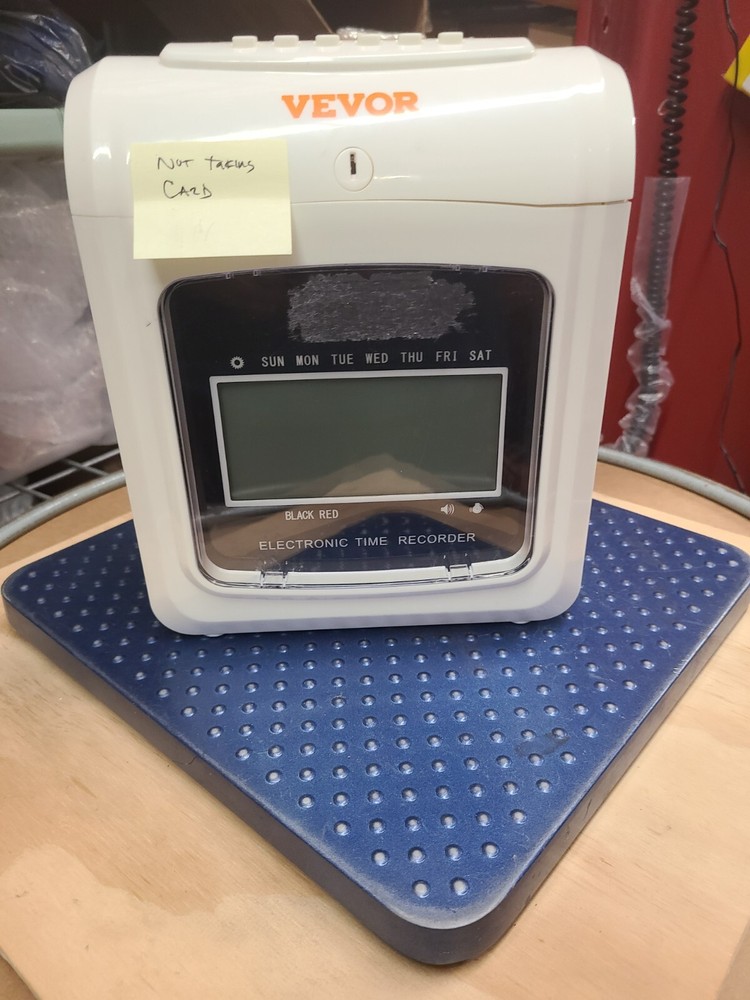 Vevor time clock