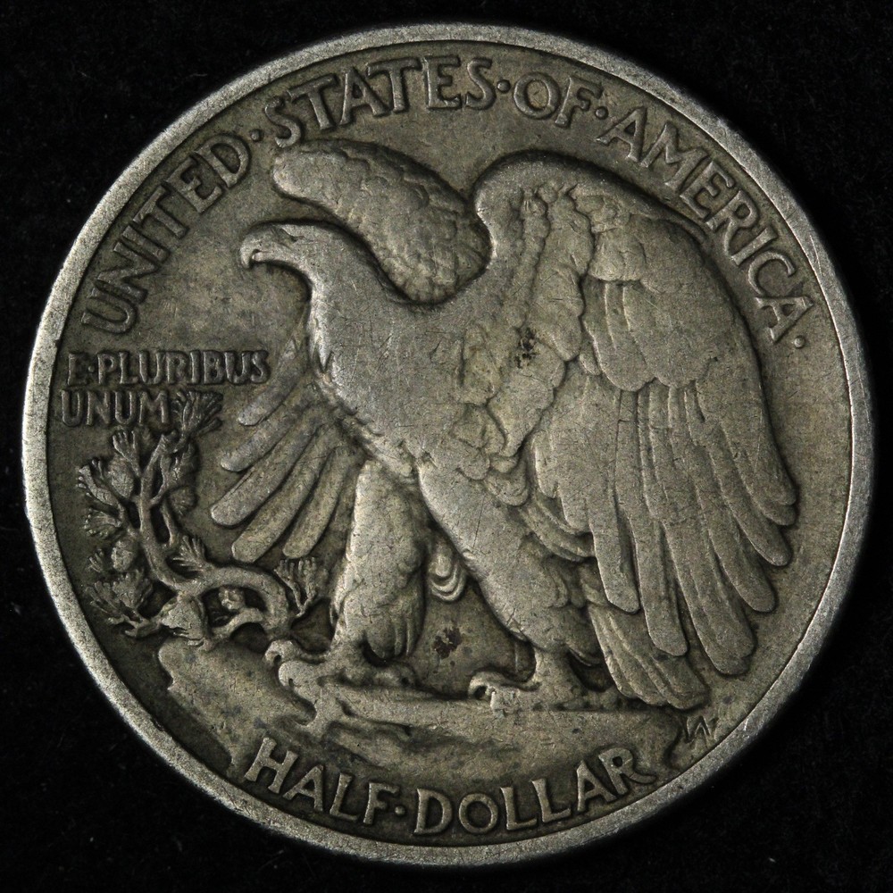 1917 Walking Liberty Silver Half Dollar XF E317 JSNF