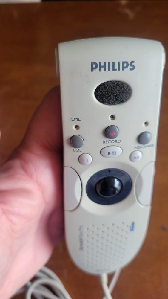 Philips 6274 Handheld USB Speech Mike Pro Microphone
