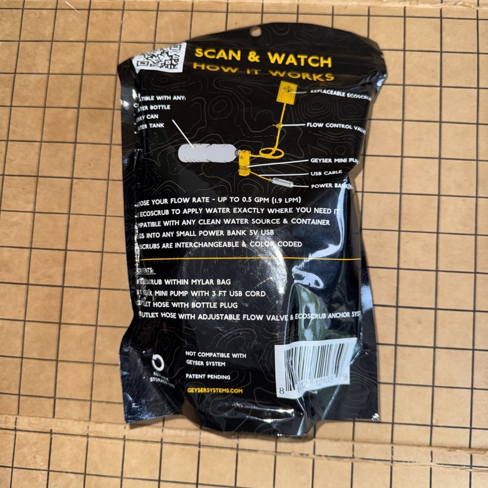 Geyser Systems Clean Kit - Open Box