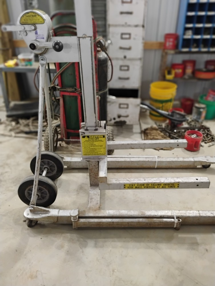 Vermette 512a Adjustable Height Material Handler Lift