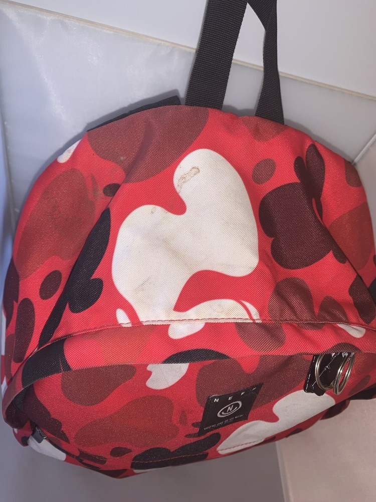NEFF ~ Disney Mickey Mouse Inspired Red Backpack