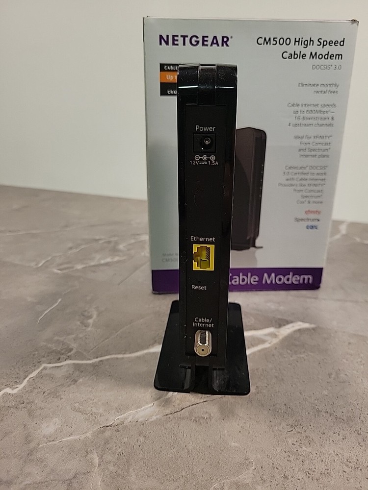 Netgear CM500 High Speed Cable Modem DOCSIS 3.0