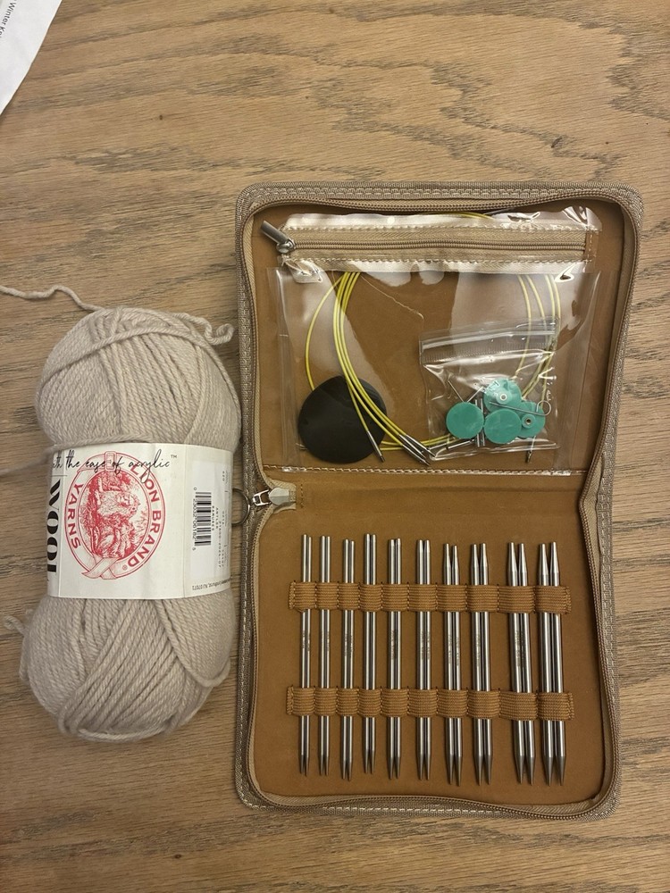 Interchangeable Circular Knitting Needles Set (case Included)