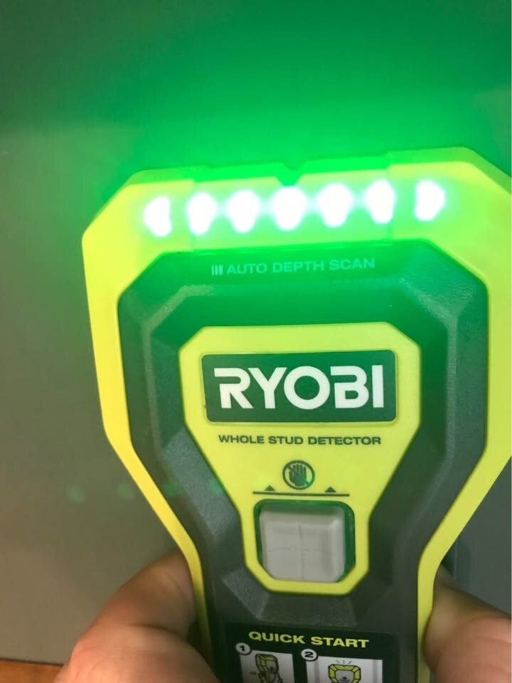 RYOBI ESF5002 Whole Stud Detector/Finder Auto Depth Scan Hand-Held