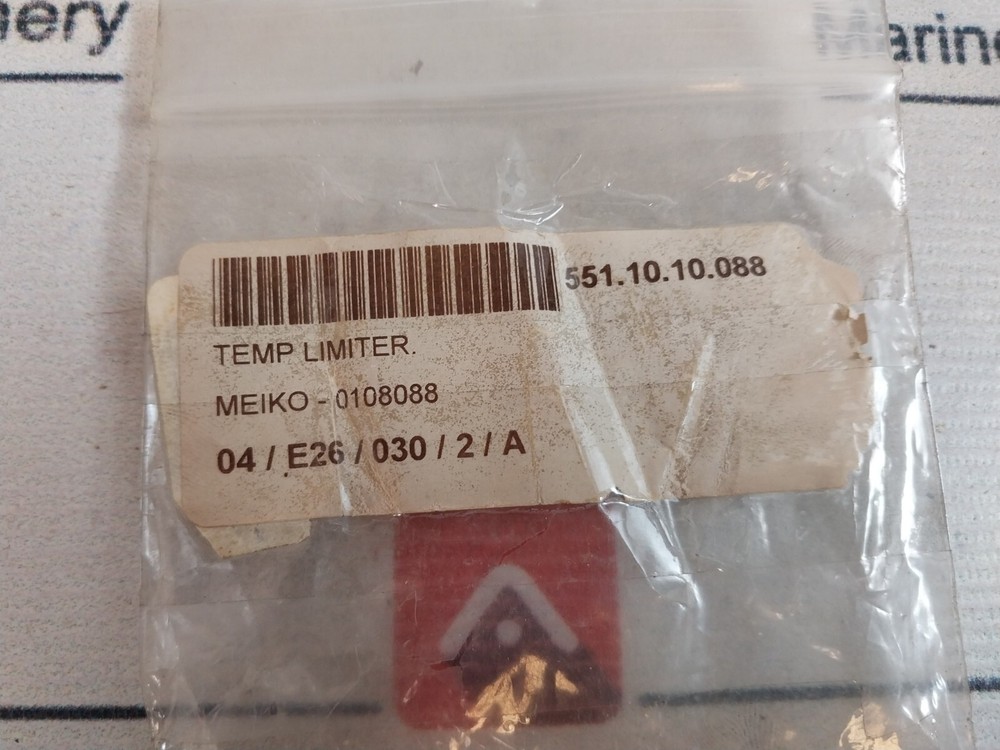 Meiko 710V High Temperature Limiter 89°C-9K