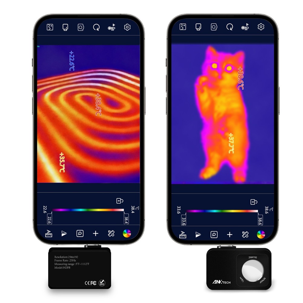 ANXTECH Thermal Camera for Android 512x384 Super IR Resolution Infrared Camera