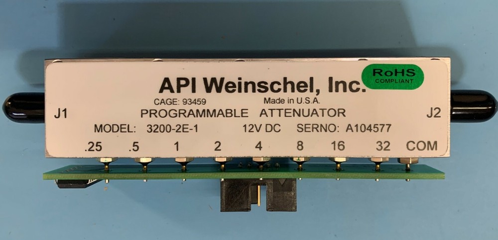 AEROFLEX WEINSCHEL 3200-2E-1 PROGRAMMABLE ATTENUATOR