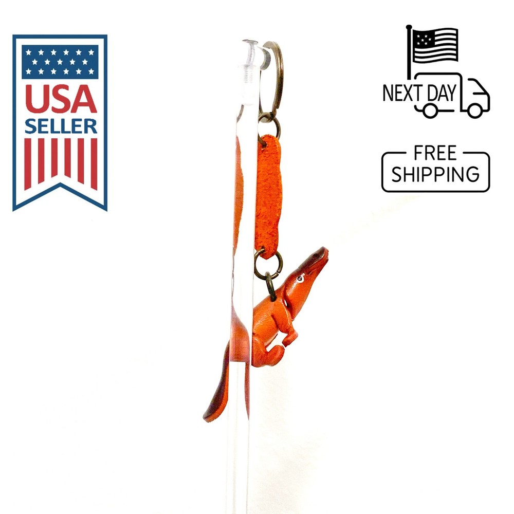 Platypus Handmade Leather Keyring
