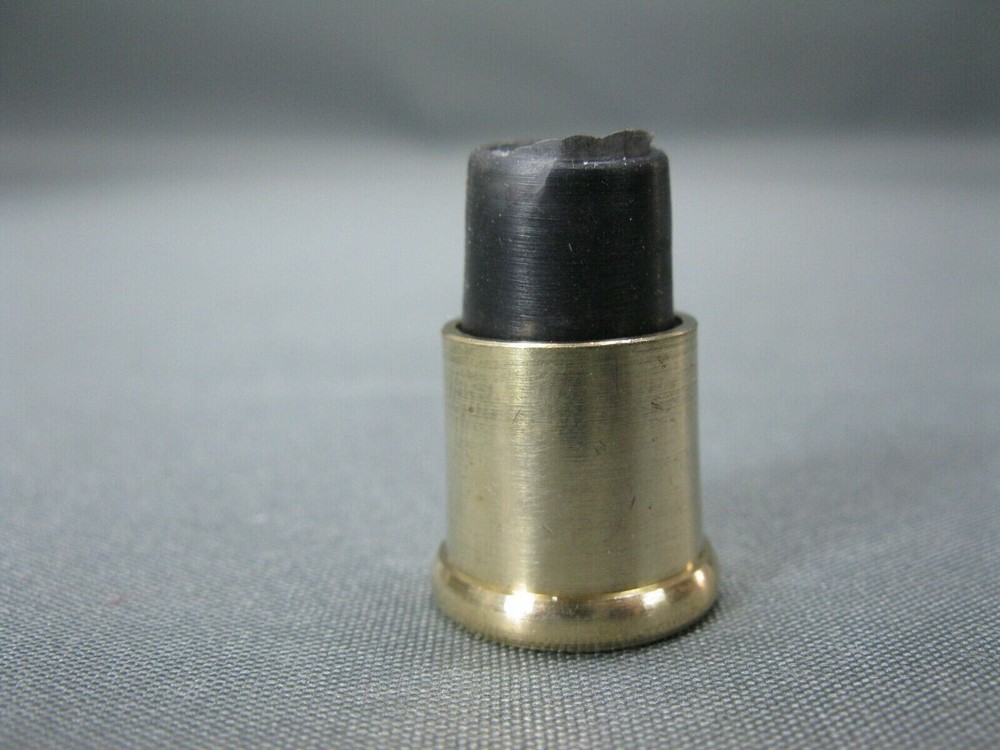 Brass Replacement Part Rubber Tip Walking Stick Cane 0 21/32in