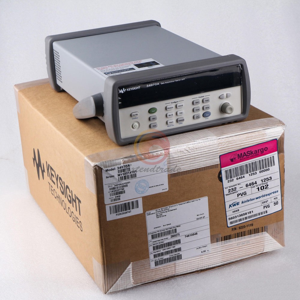 ONE NEW keysight 34970A data acquisition switch