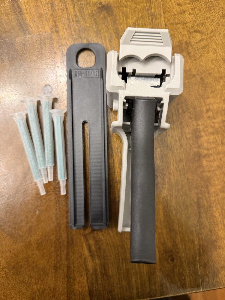 Parson Adhesive Epoxy Dispensing Gun Kit W/ Epoxy NEW