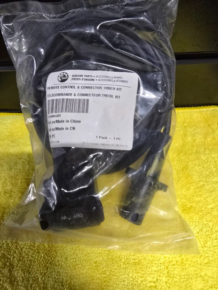 BRP Can-Am 715006504 Wired Winch Remote Control Kit
