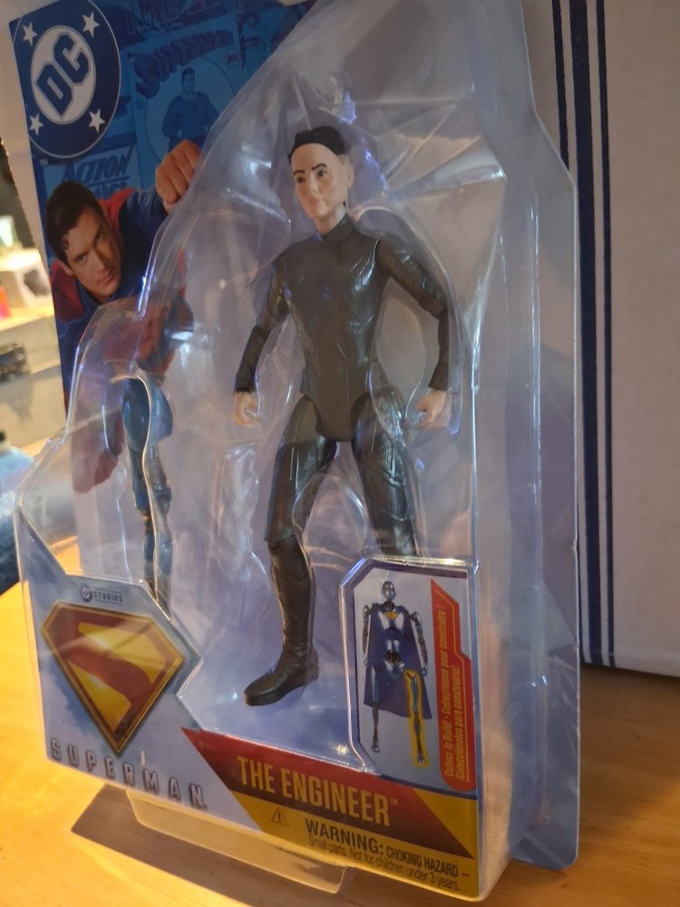 DC Comics, Superman, The Engineer, 6-Inch Action Figure, Engineer 6"