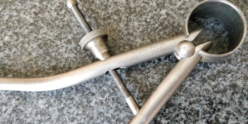 NICE LUFKIN No. 141-6 Outside Caliper TOOLMAKERS 6.0” Size