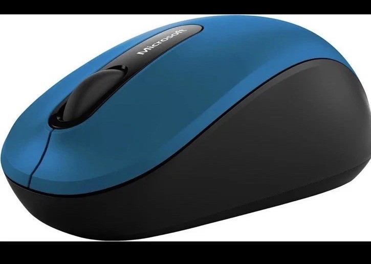 Microsoft Wireless Bluetooth Mobile 3600 Cyan Blue Mouse, NEW SEALED