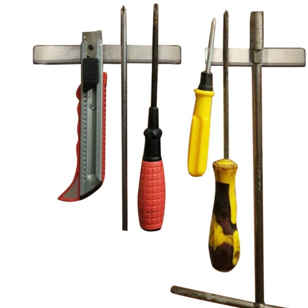 Powerful N52 Neodymium Bar Magnets, Rare Earth Magnets Rectangular Silver (60...