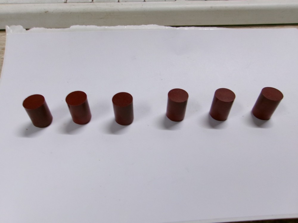 VINTAGE RED PLASTIC SWITCH TIPS