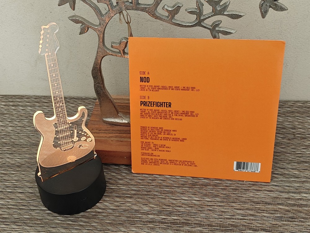 Rise Against Nod/Prizefighter SIGNED 7" Vinyl