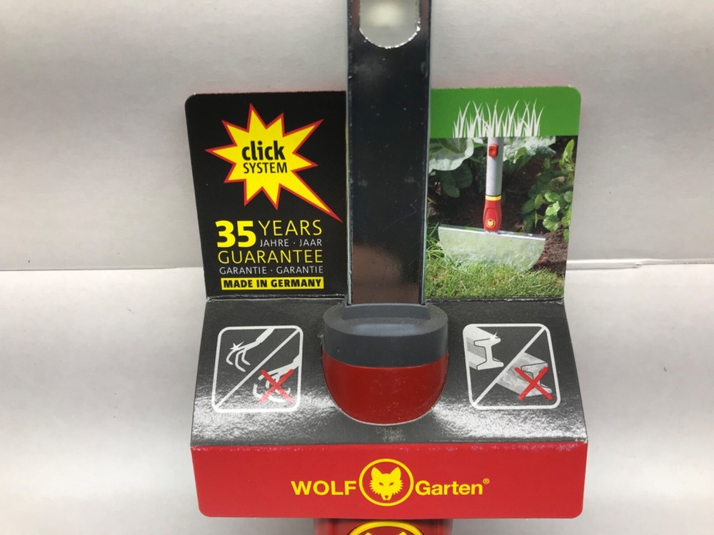 Wolf Garten Click System Half Moon Edger Attachment RM-M