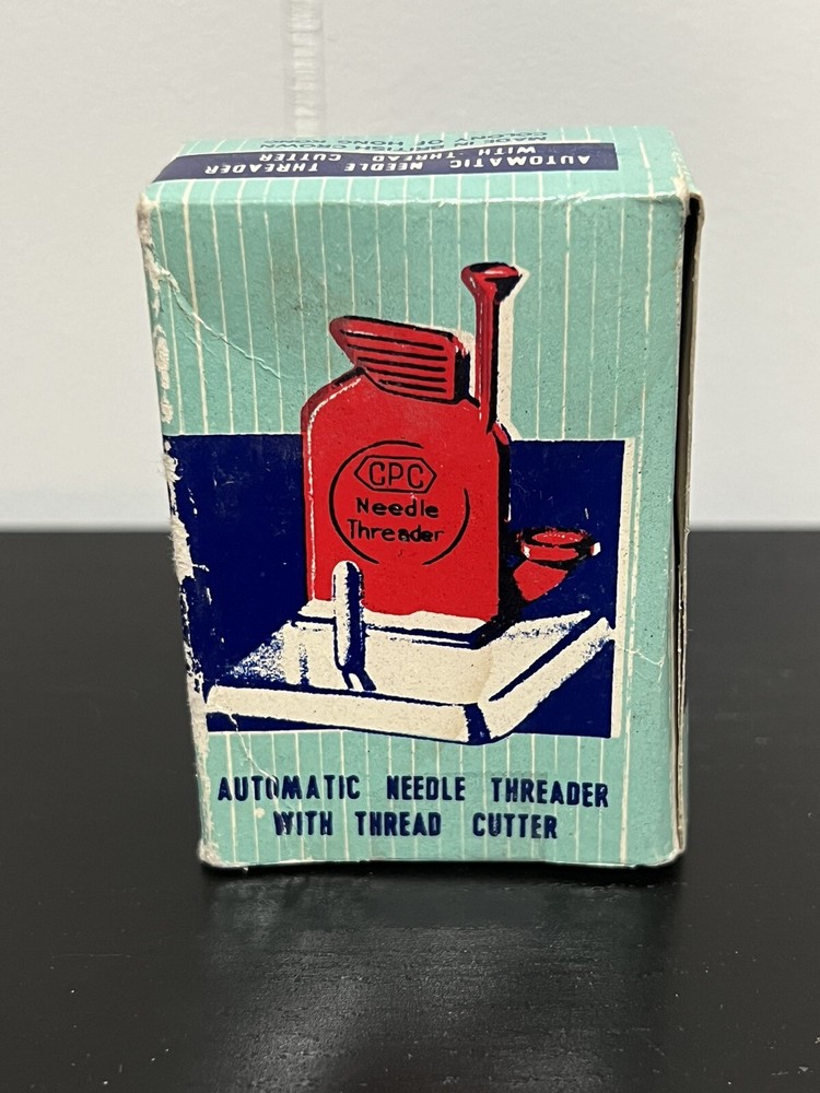 CPC Automatic Needle Threader With Thread Cutter Vintage Oldstock IN BOX