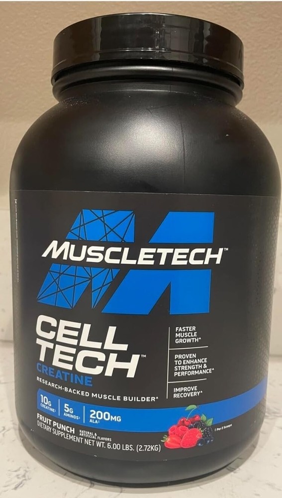 Cell-Tech™ Creatine, Fruit Punch, 6 lb (2.72 kg)