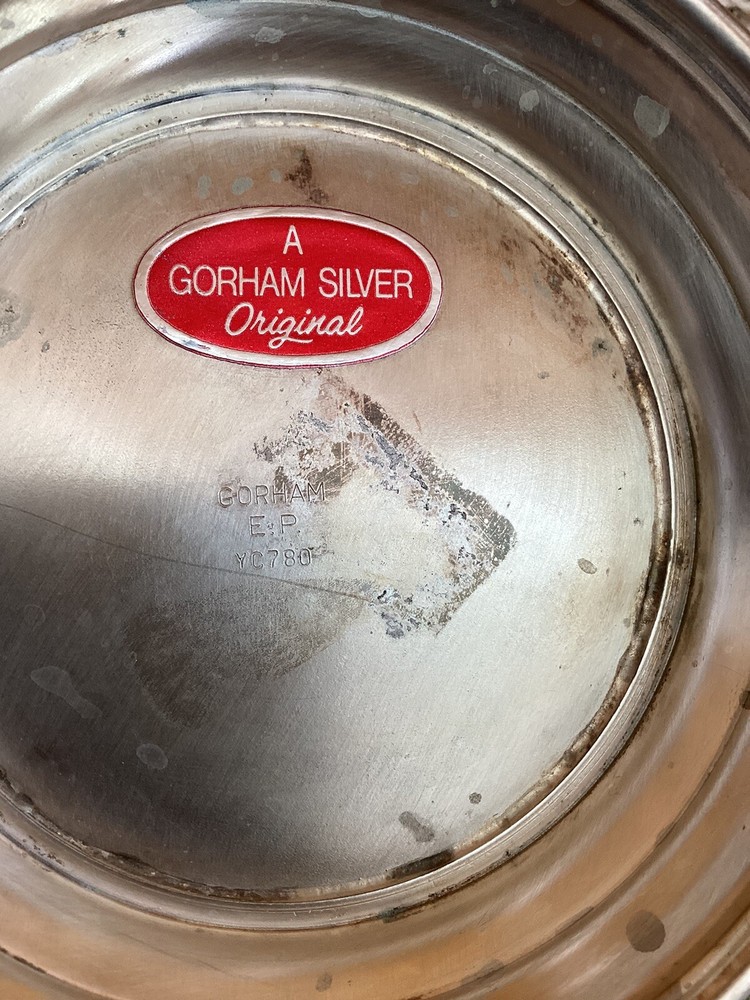 A Gotham Silver Original Footed Bowl 8” Wide