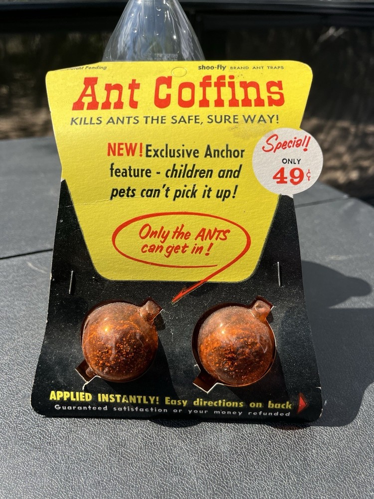 Vintage Ant Coffin