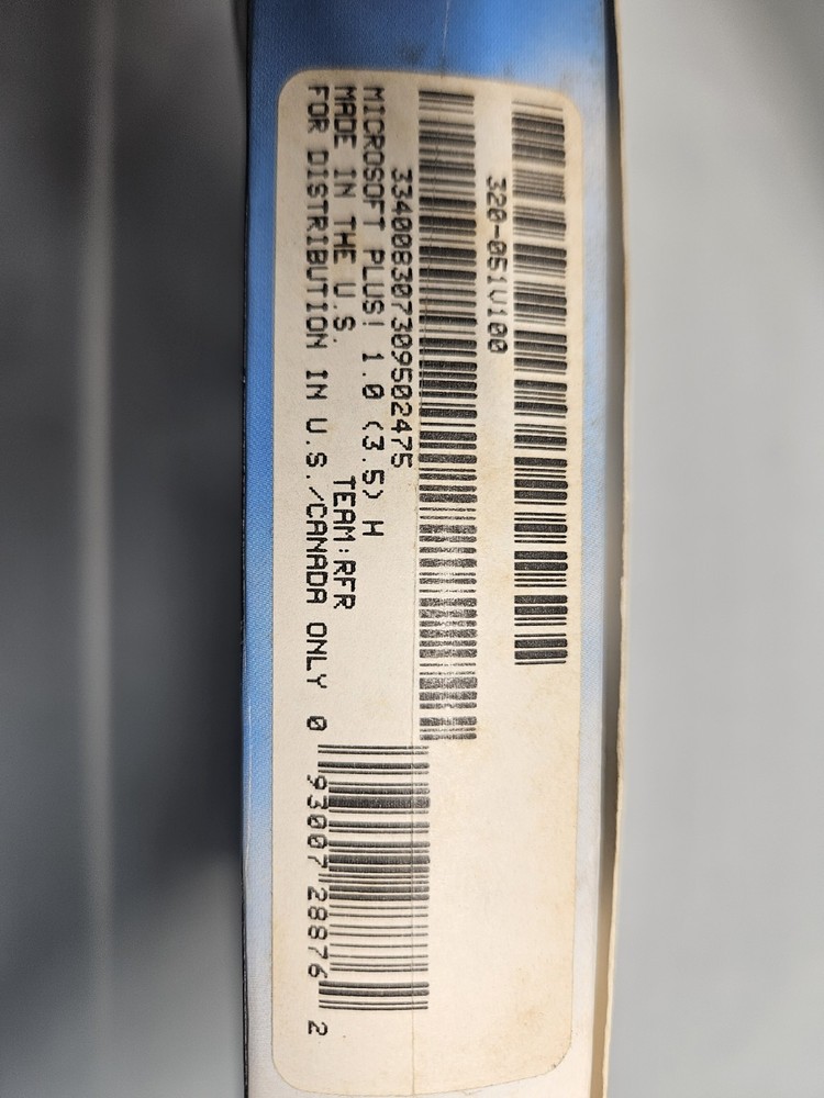 Microsoft Plus! Companion For Windows 95 3.5 floppy disk preowned