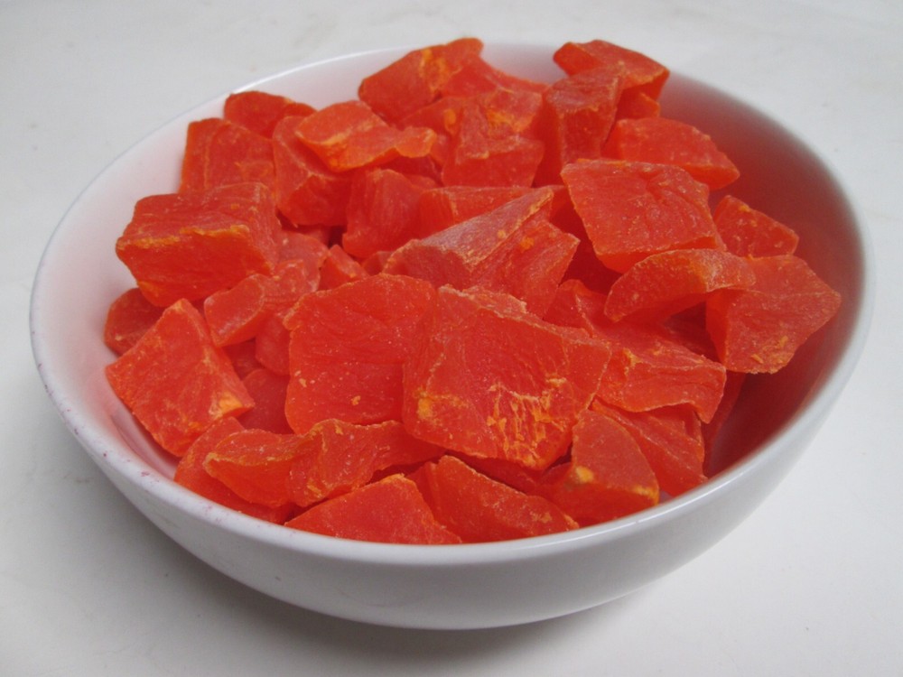 Dried Papaya chunks, 5 lbs / bag-greenbulk