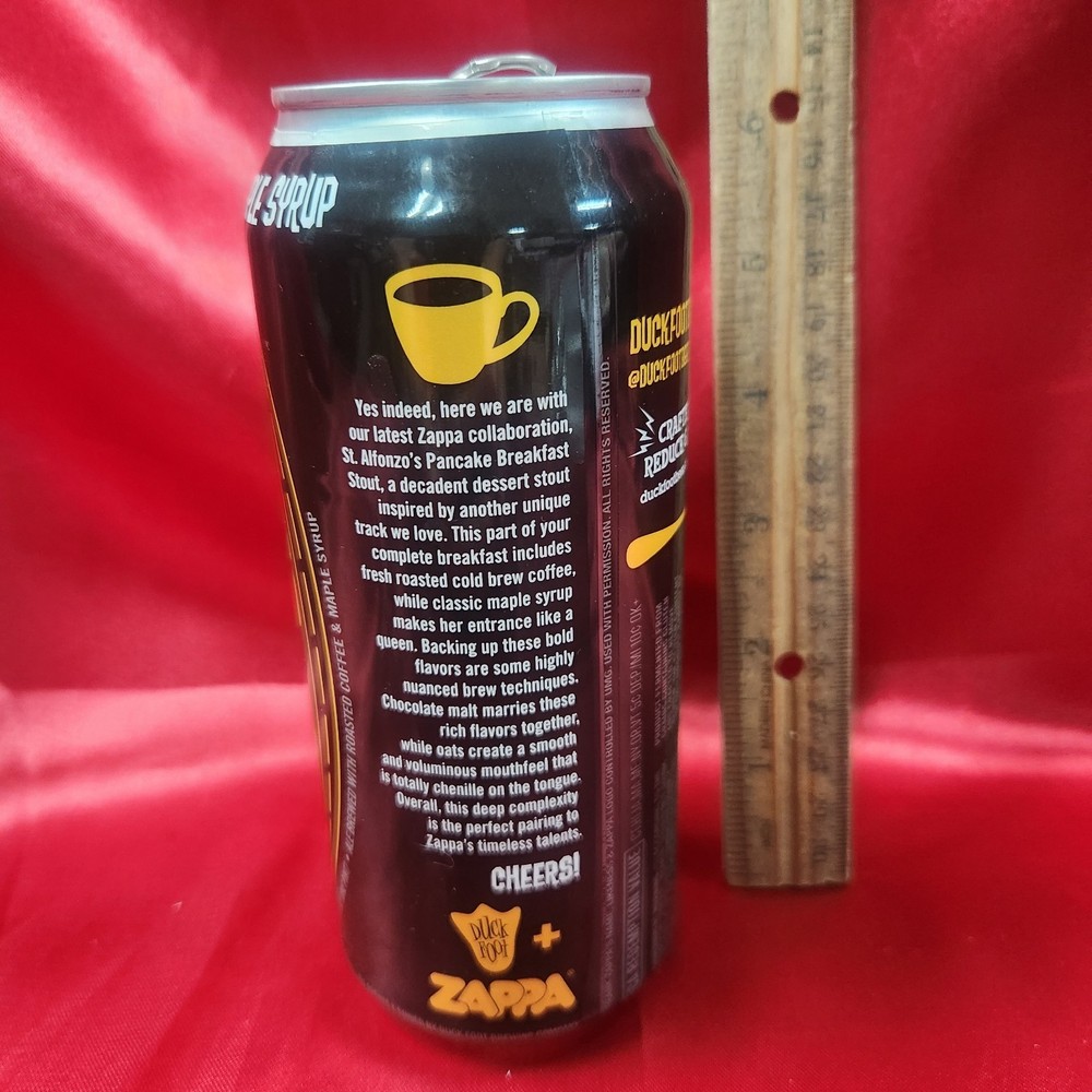 Frank Zappa -Beer Ale Empty Can