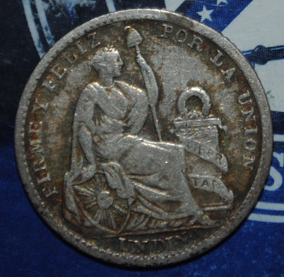 Peru 1 Dinero 1904  {{{B288
