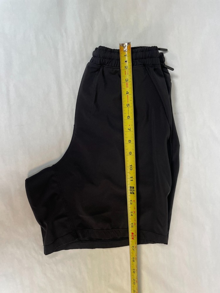 Lululemon Men's Black Drawstring Shorts Size S Small